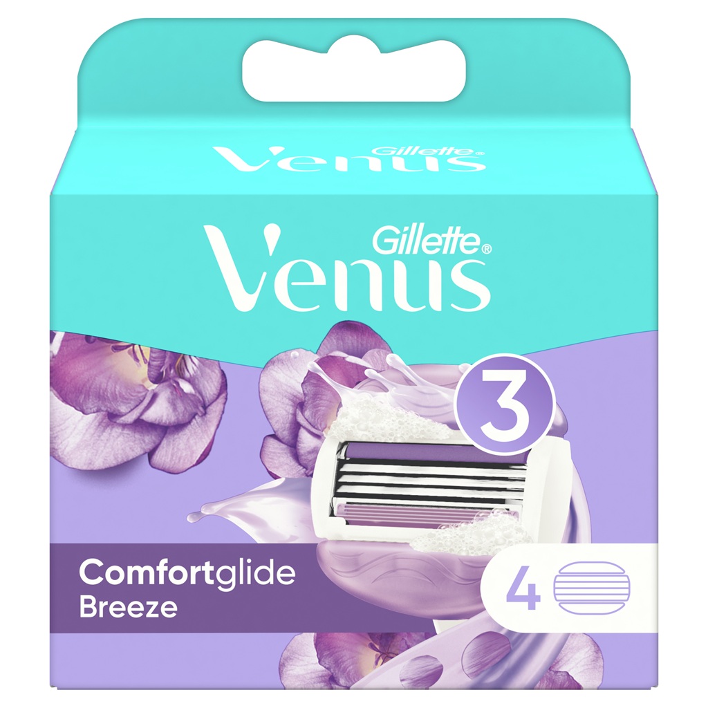 Gillette venus breeze náhradné hlavice 4ks