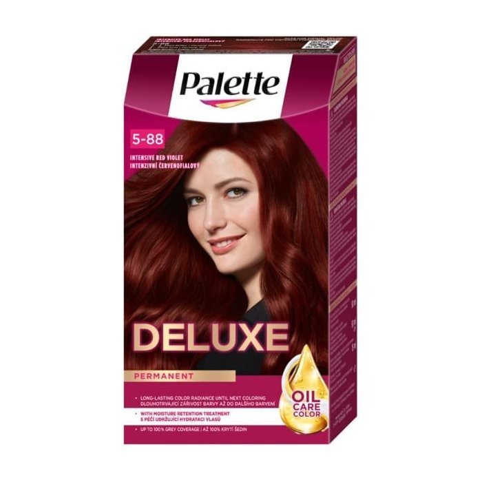 PALETTE DE LUXE 5-88/679 INTENZÍVNY ČERVENO FIALOVÝ