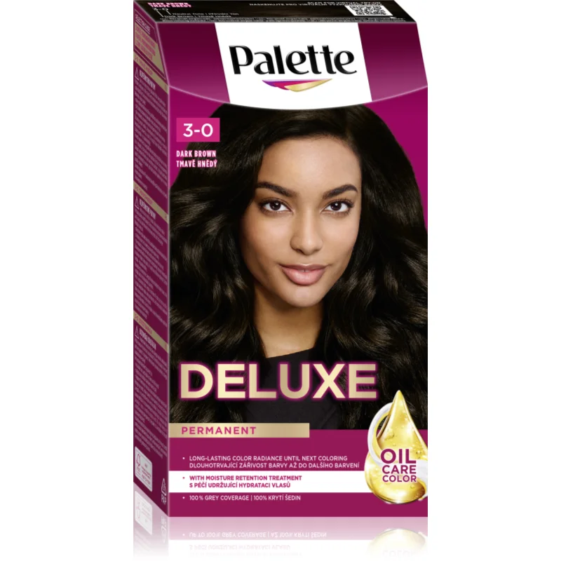 PALETTE DE LUXE 3-0/800 TMAVO HNEDÝ