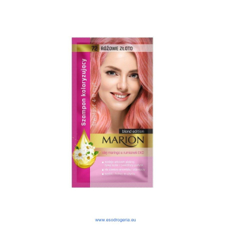 Marion tónizujúci šampón 72 ružové zlato 40ml