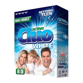 Cluo prací prášok na biele prádlo 600g
