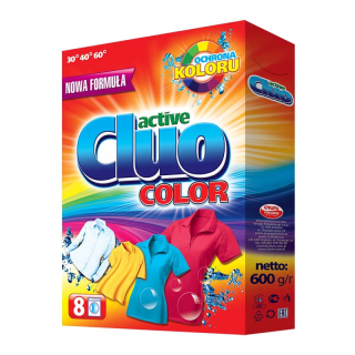Cluo prací prášok na farebné prádlo 600g