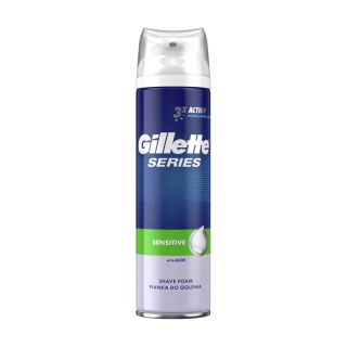 Gillette Series pena na holenie Sensitive 250ml