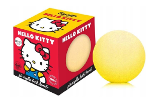 Bi-es šumivá guľa do kúpeľa Hello Kitty ananás 165g