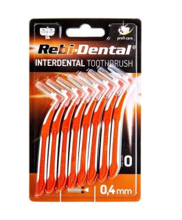 Rebi-Dental medzizubné kefky 0,4mm 0 8ks