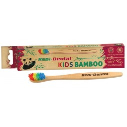 Rebi-Dental zubná kefka M64 detská bamboo mäkká 1ks