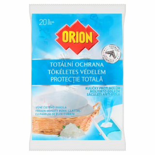 Orion guľôčky proti moliam vôňa čistého prádla 20ks