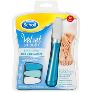 SCHOLL VELVET SMOTH ELECTRONIC NAIL CARE SYSTEM