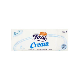 Foxy vreckovky 4 vrstvové Cream 10ks