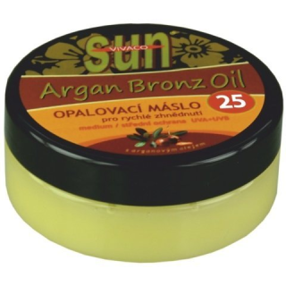 Vivaco Sun argan oil telové maslo na opaľovanie SPF25 200ml
