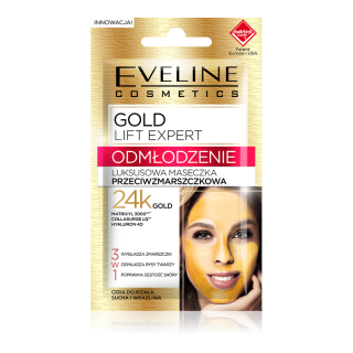 Eveline Gold Lift expert protivrásková maska 7ml