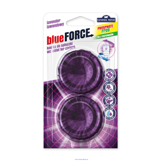 General Fresh Blue Force WC tableta do nádržky levanduľa 2x40g