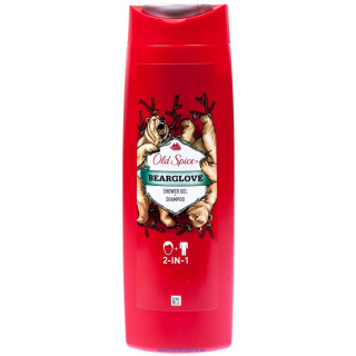 Old Spice sprchový gél + šampón bearglove 400ml