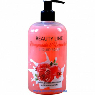 Beauty line tekuté mydlo pomegranate 500ml