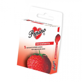 Pepino kondómy Strawberry 3ks