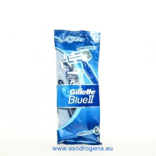 Gillette blue 2 pánske jednorázové holítka 5ks