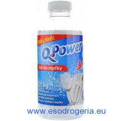 Q power soľ do umývačky riadu 1,1kg