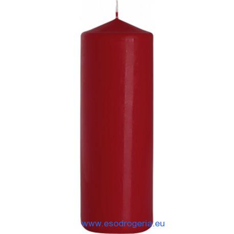 Bispol sviečka válec 80/250 burgunt 900g