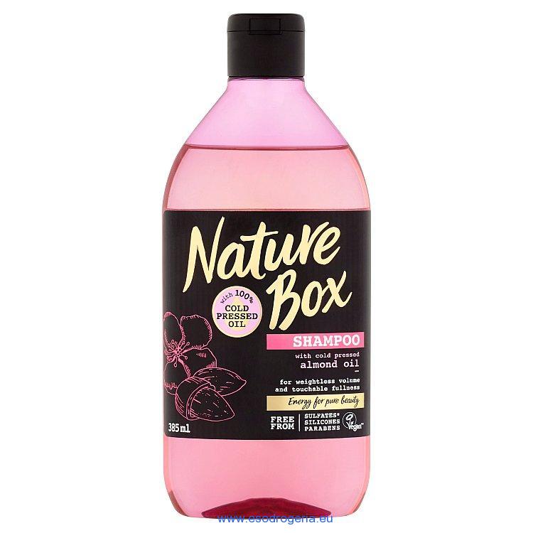 Nature Box šampón almond oil 385ml