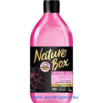 Nature Box sprchový gél almond oil 385ml