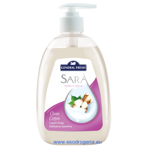 Sara tekuté mydlo Bavlna 500ml