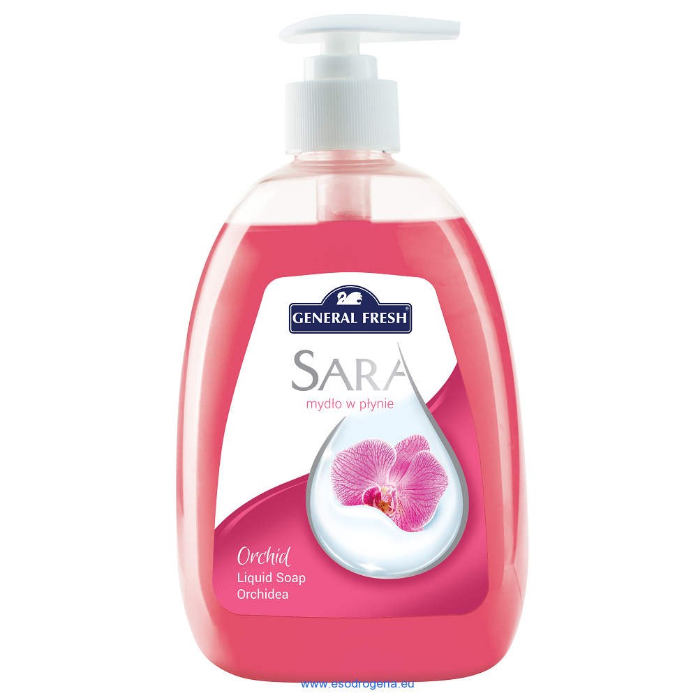 Sara tekuté mydlo Orchidea 500ml/Záruka do 08.09/2025 !!!