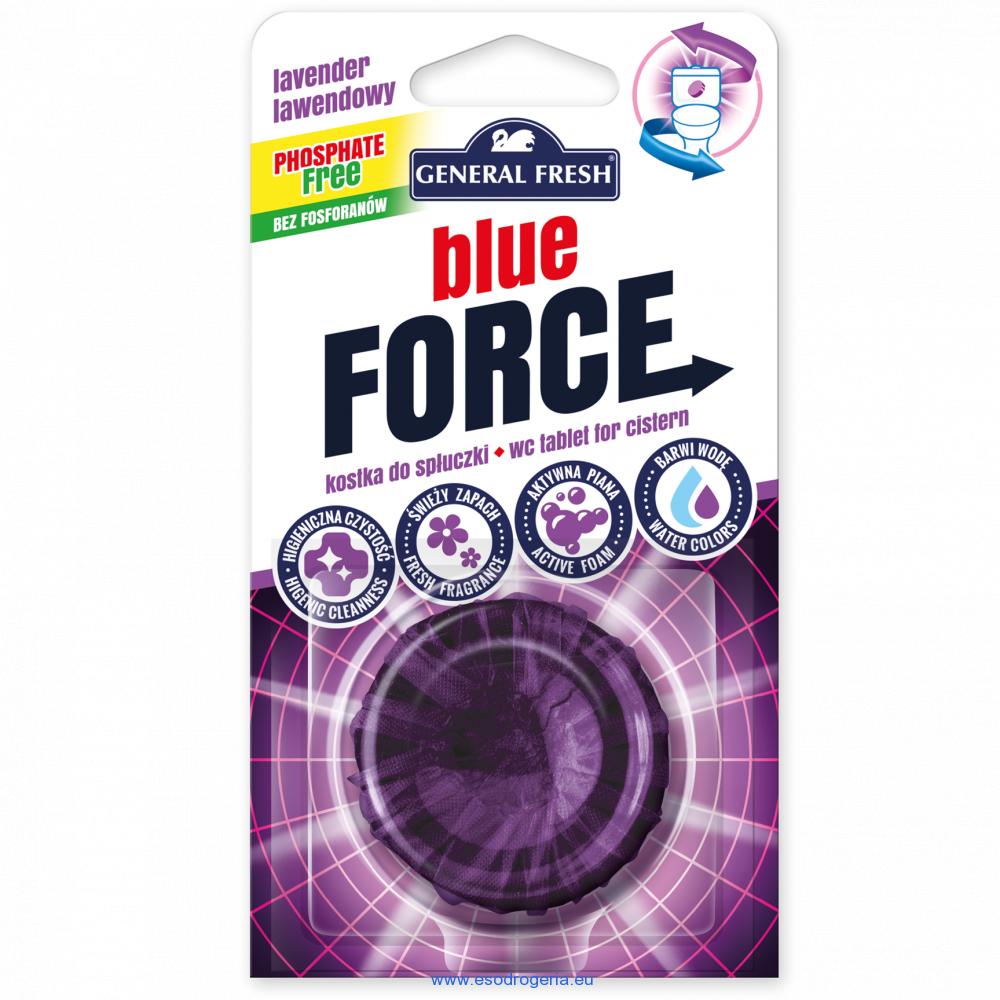 General Fresh Blue Force WC tableta do nádržky levanduľa 40g