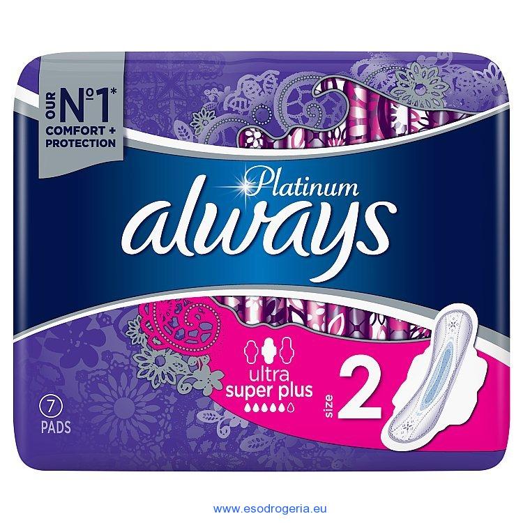 Always Platinum Ultra Super Plus 7ks