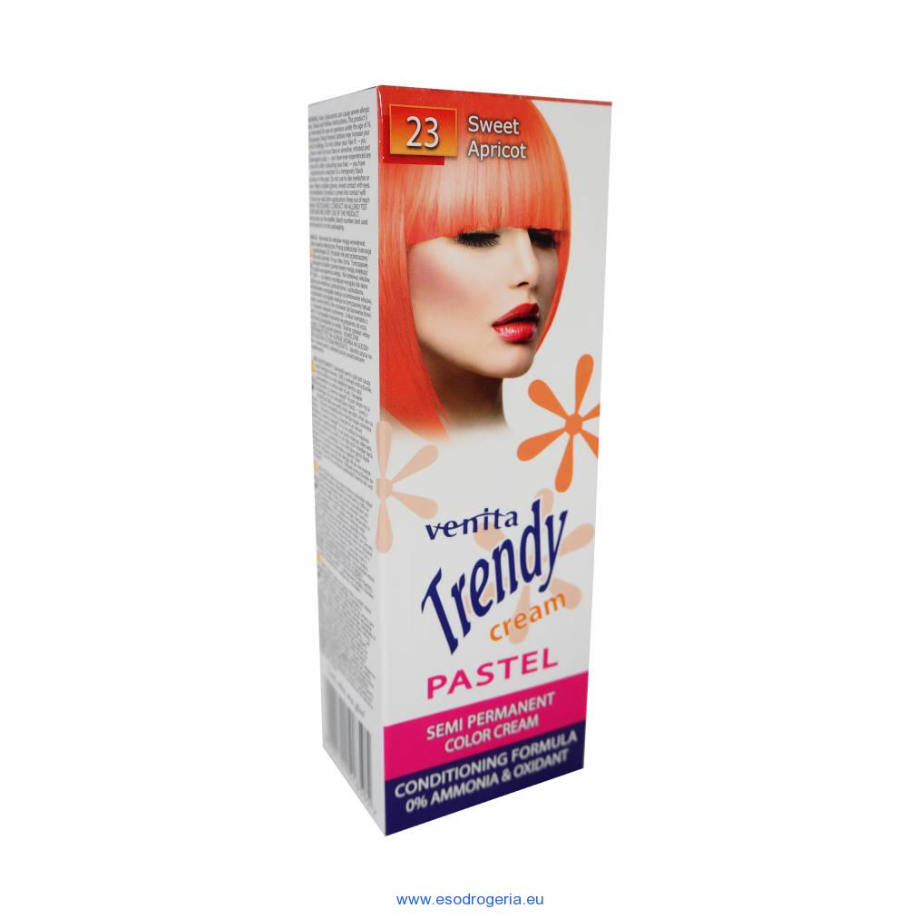 Venita Trendy Cream farba na vlasy 23 sladká marhuľa
