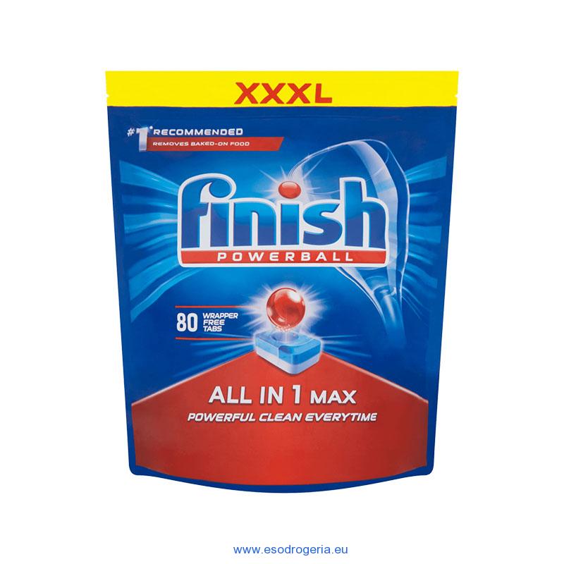 Finish All-In 1 Max tablety do umývačky riadu 80ks