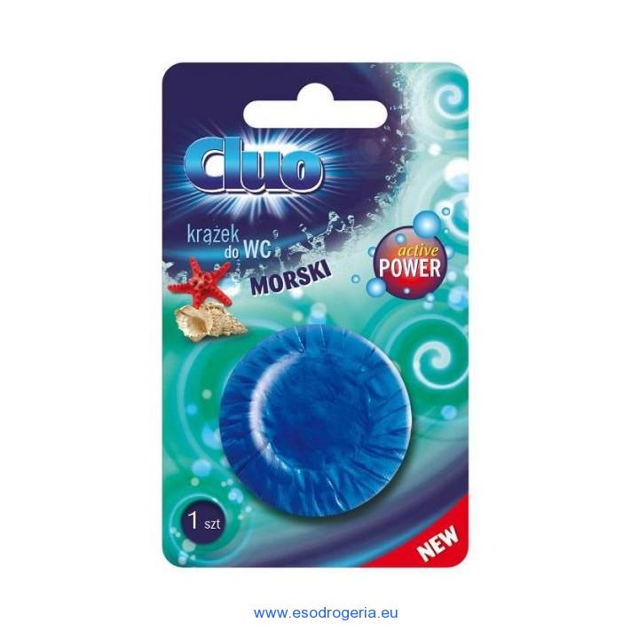 Cluo WC farbiaca tableta do nádržky morská vôňa