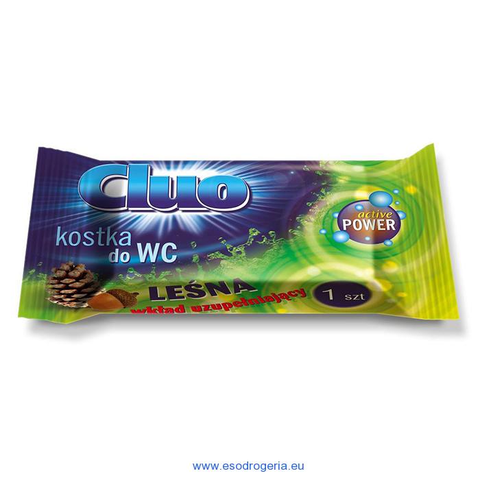 Cluo kocka do WC náhrada lesná vôňa 40g