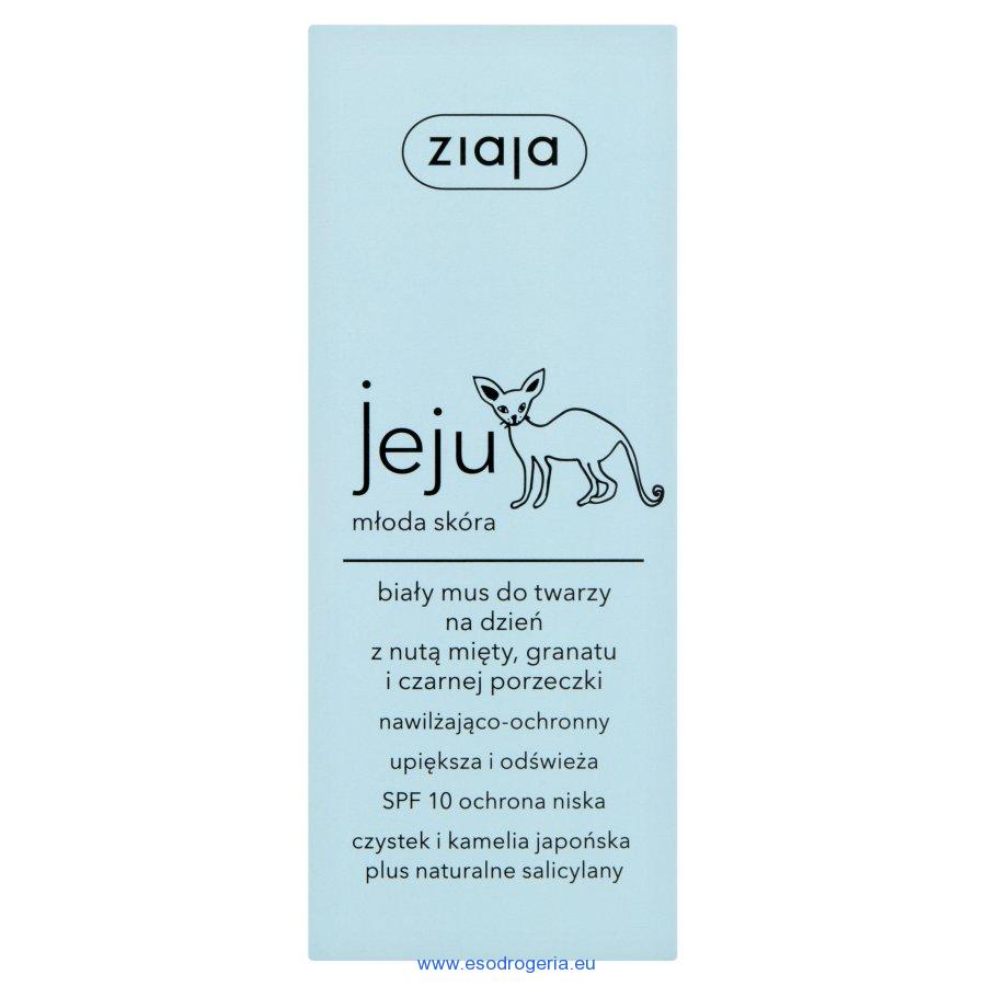 Ziaja Jeju denná biela pleťová pena SPF10 50ml