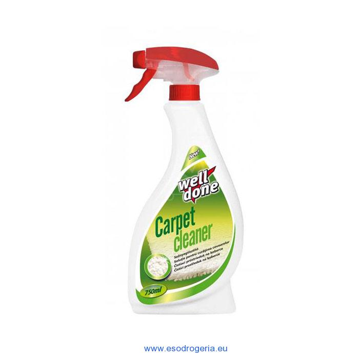Well Done sprej na čistenie kobercov 750ml