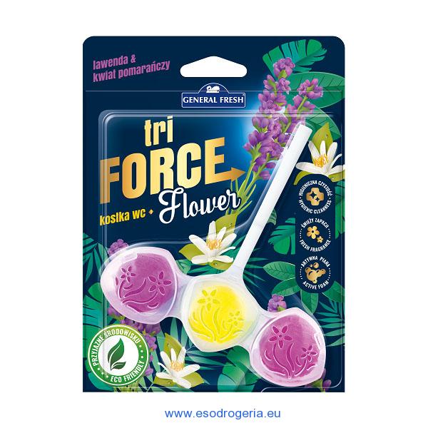 General Fresh Tri Force WC košík levanduľa & pomarančový kvet 45g