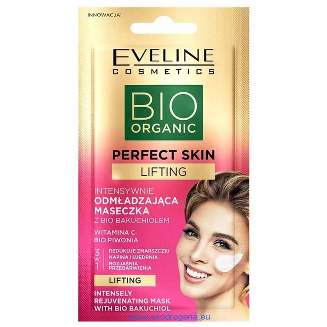 Eveline Bio Organic lifting maska na tvár 8ml
