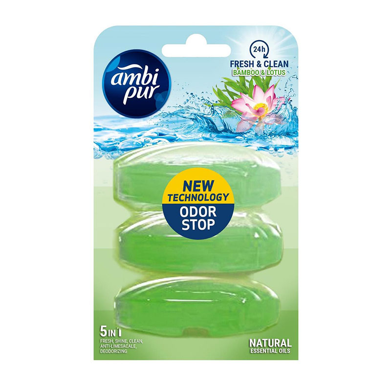 Ambi Pur náhrada Bamboo & Lotus 3x55ml