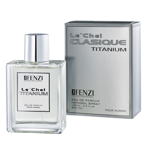 JFenzi pánska parfumovaná voda Le Chel Clasique Titanium 100ml