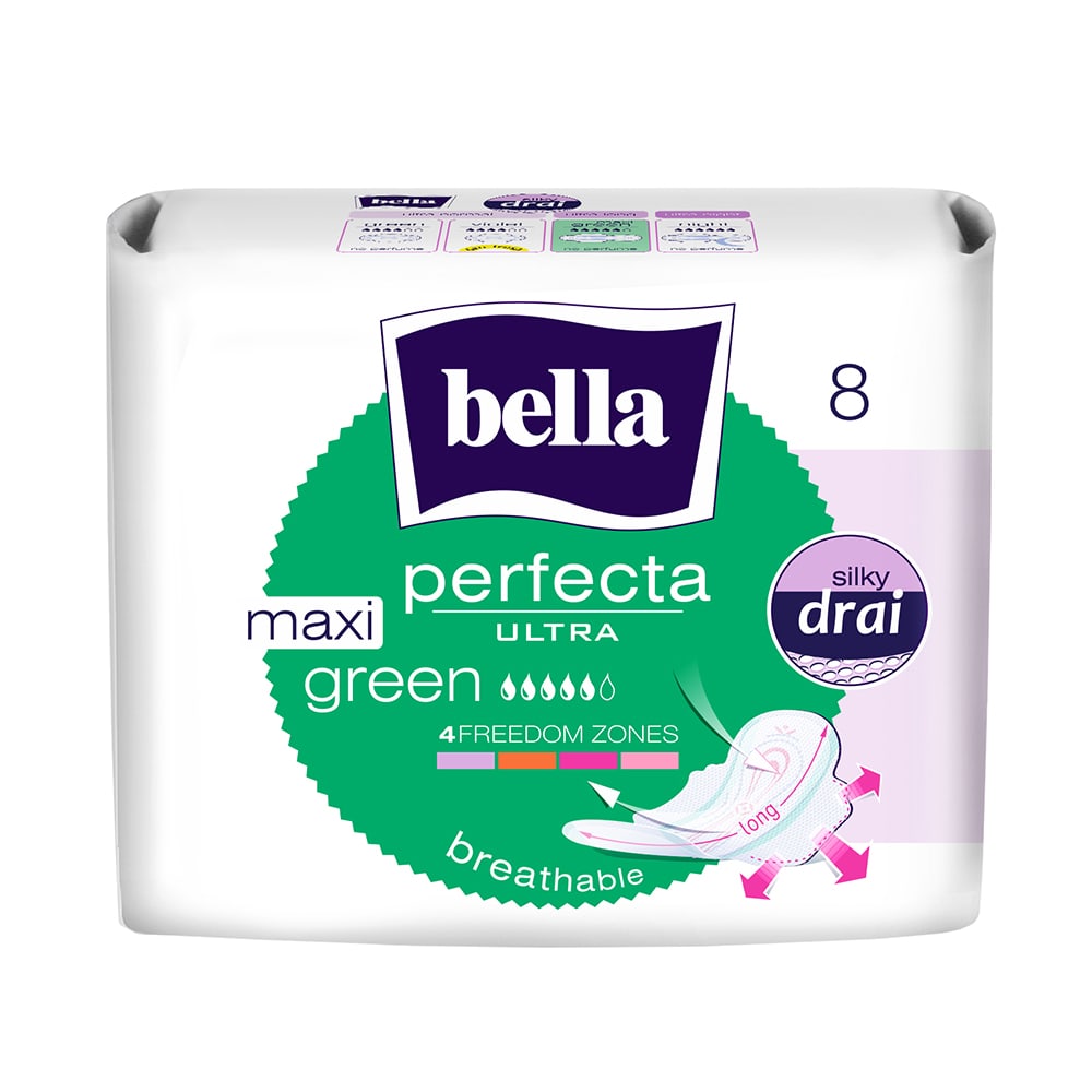Bella Perfecta Ultra Maxi Green 8ks