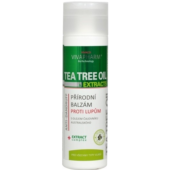 Vivaco tea tree balzám proti lupinám 200ml
