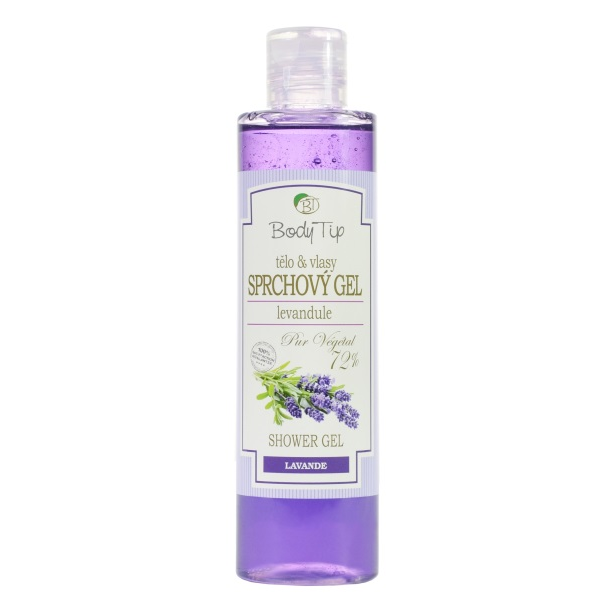 Vivaco sprchový gél na telo a vlasy levanduľa 250ml Vivaco sprchový gél na telo a vlasy levanduľa 250ml