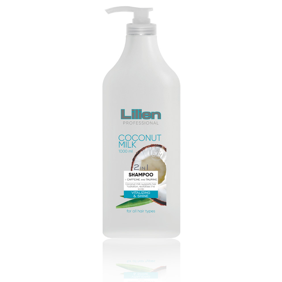Lilien šampón pre všetky typy vlasov coconut milk 2v1 1L