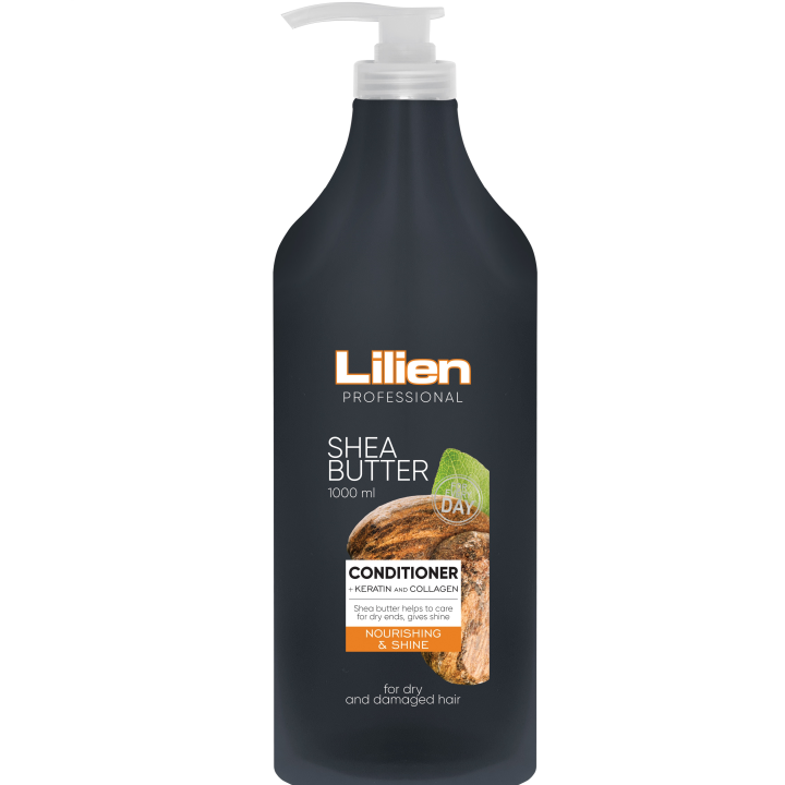 Lilien kondicionér pre suché a poškodené vlasy Shea Butter 1l