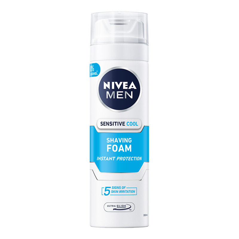Nivea pena na holenie Sensitive Cool 200ml