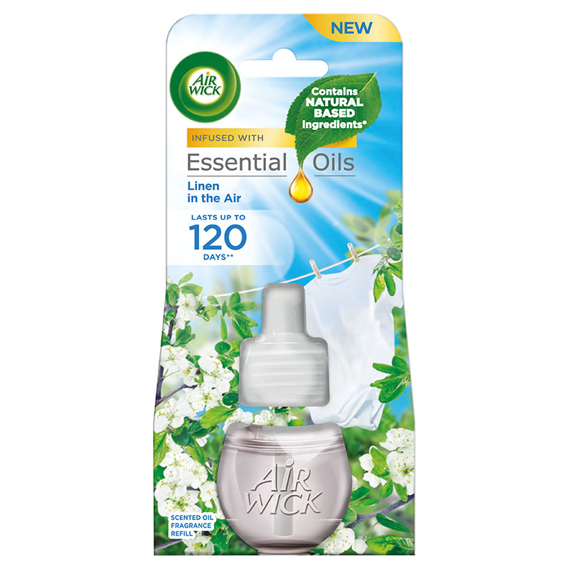 Air Wick Electric náhradná náplň Prádlo vo vánku 19ml