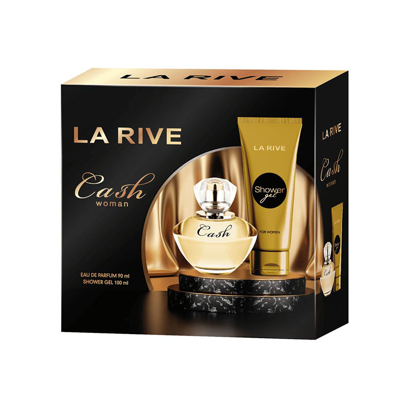 La Rive Cash Woman darčeková sada Parfumovaná voda & Sprchový gél