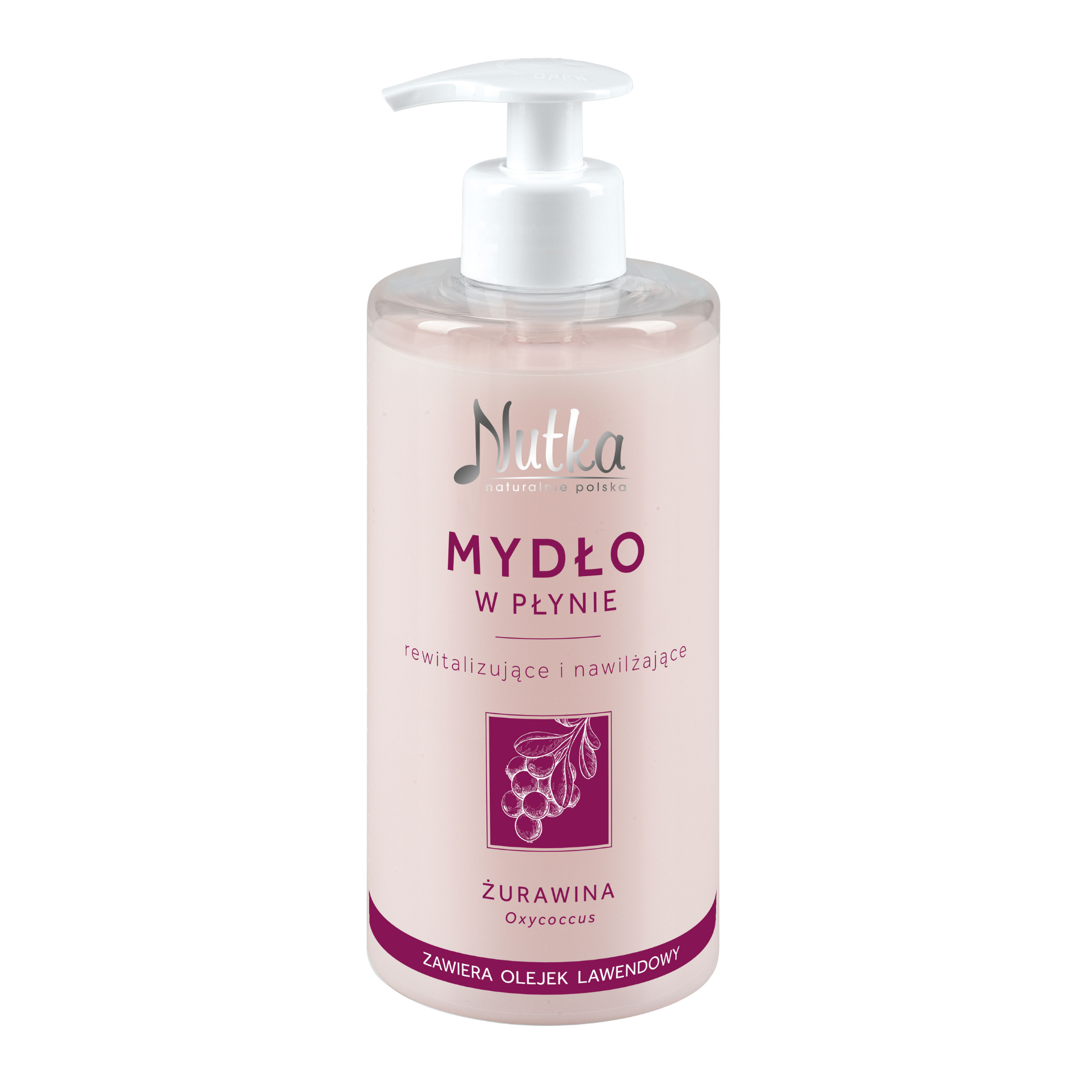 Nutka tekuté mydlo brusnica 400ml