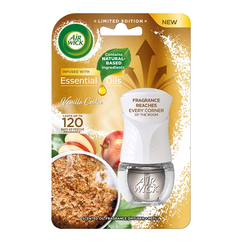 Air Wick Electric komplet stojček+náplň Vanilkové pečivo 19ml