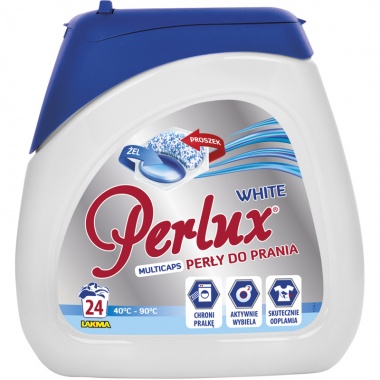 Perlux perly na pranie na  biele prádlo 24ks