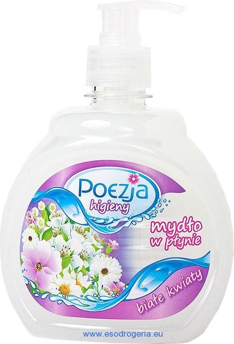 Poezja tekuté mydlo biele kvety 500ml